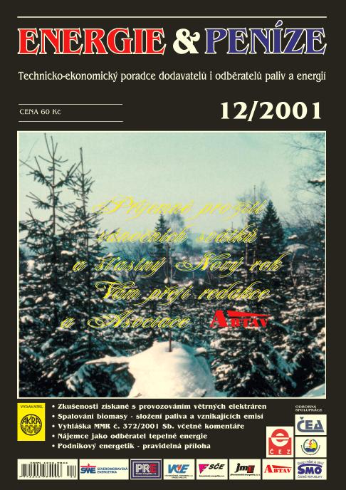 titulní stránka 12/2001
